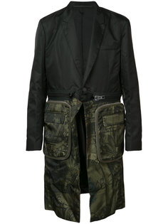 пальто средней длины с молнией Givenchy