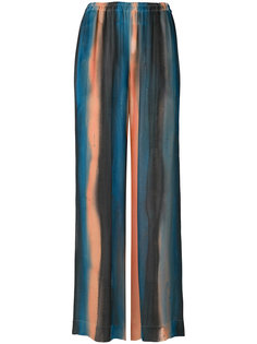 широкие полосатые брюки Raquel Allegra