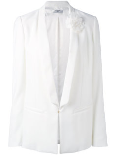 блейзер с цветочной брошью Lanvin