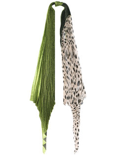 плиссированный шарф с люрексом  Haider Ackermann