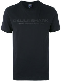 футболка с логотипом Paul &amp; Shark
