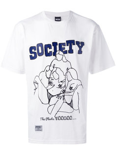 футболка с принтом Society  KTZ