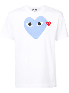 футболка с изображением сердца Comme Des Garçons Play