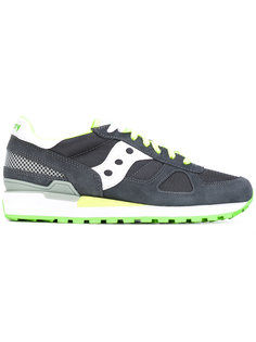 кроссовки со шнуровкой и панельным дизайном Saucony