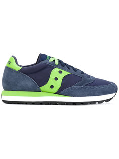 кроссовки со шнуровкой и панельным дизайном Saucony