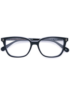 очки в квадратной оправе Stella Mccartney Eyewear