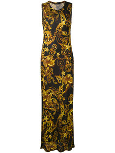 длинное платье Lana Philipp Plein