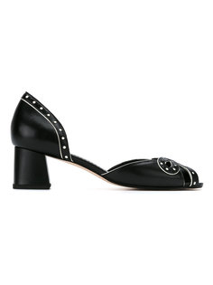 leather pumps Sarah Chofakian