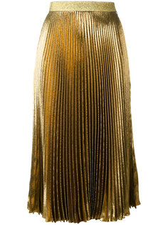 плиссированная юбка из ламе Christopher Kane
