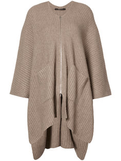 асимметричный кардиган в рубчик  Derek Lam