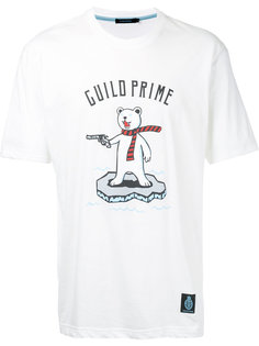 футболка с принтом в виде белого медведя Guild Prime