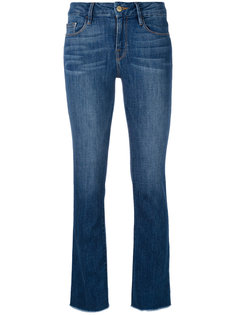 укороченные расклешенные джинсы  Frame Denim
