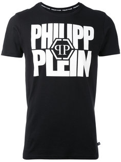футболка с принтом логотипа Philipp Plein