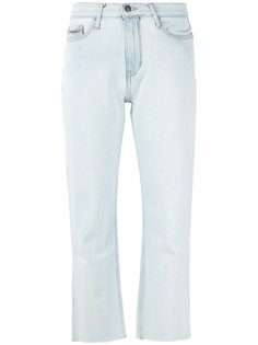 укороченные расклешенные джинсы Ck Jeans