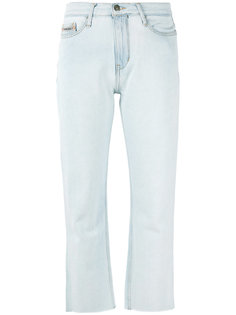 укороченные расклешенные джинсы Ck Jeans