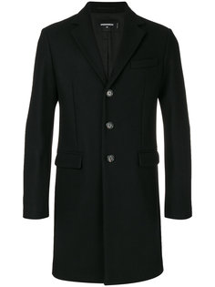 классическое однобортное пальто Dsquared2