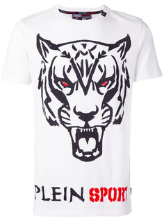 футболка с принтом тигра Plein Sport