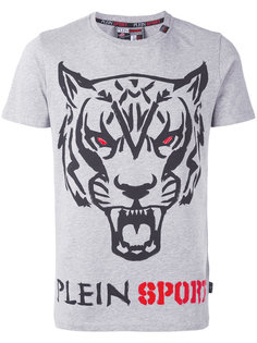 футболка с принтом тигра Plein Sport