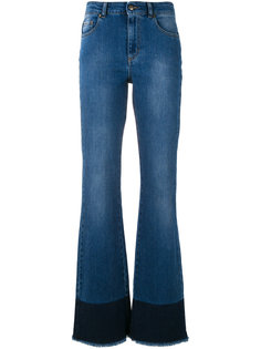 джинсы с необработанными краями Red Valentino