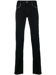 джинсы кроя слим Versace