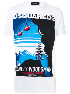 футболка Lonely Woodsman Dsquared2