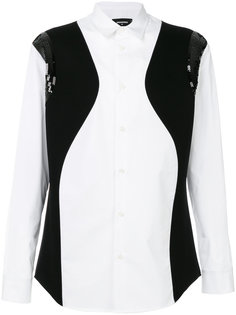 рубашка trompe loeil Dsquared2