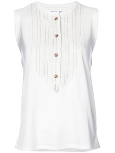 топ с пуговичной планкой Derek Lam 10 Crosby