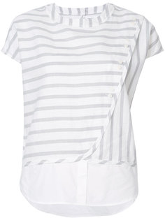 футболка в полоску  Derek Lam 10 Crosby