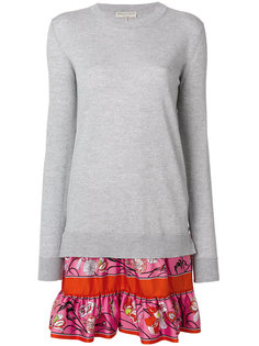 многослойный вязаный свитер Emilio Pucci