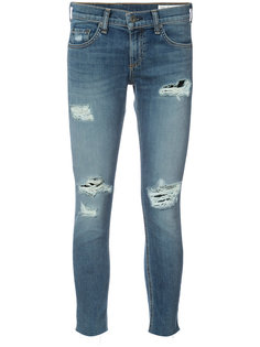 укороченные джинсы кроя скинни Rag &amp; Bone /Jean