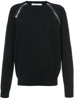 трикотажная толстовка с молниями Givenchy