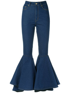 denim flared culottes Amapô