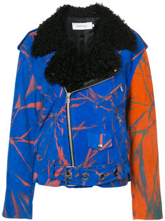 байкерская куртка с абстрактным принтом Marquesalmeida