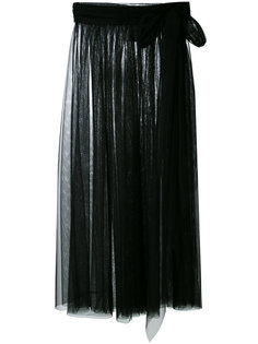 юбка из тюля с завязками  MSGM