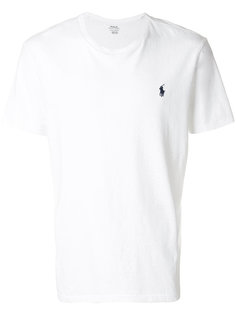 футболка с вышитым логотипом Polo Ralph Lauren