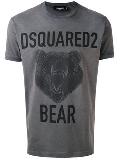 футболка с медведем Dsquared2