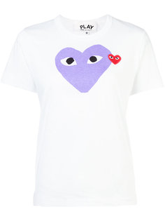 футболка с сердцем Comme Des Garçons Play