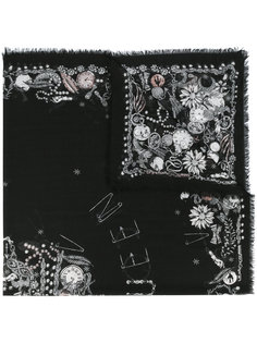 шарф Foulard Alexander McQueen