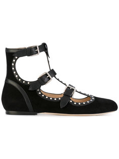 туфли-лодочки на плоской подошве Hartley Jimmy Choo