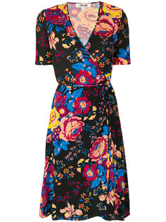 платье с цветочной вышивкой  Dvf Diane Von Furstenberg