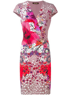 платье с принтом Garden of Eden Roberto Cavalli