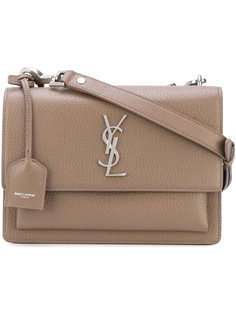 сумка на плечо с монограммой Saint Laurent