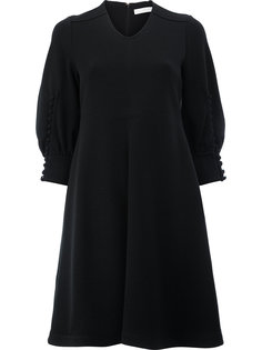 свободное платье с объемными рукавами  Chloé