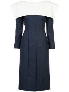 collar detail fitted dress Jacquemus