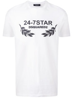 футболка с принтом Dsquared2