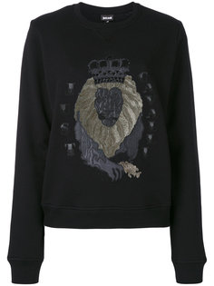 толстовка с рисунком льва Just Cavalli