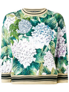 джемпер с цветочным рисунком Dolce &amp; Gabbana