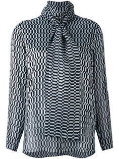 блузка с геометрическим узором Fendi