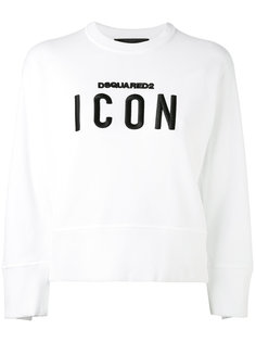 толстовка с вышивкой ICON Dsquared2