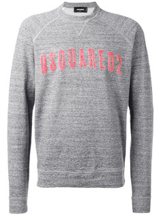 толстовка с логотипом на груди Dsquared2